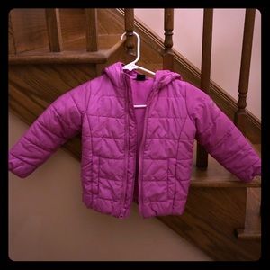 Girls Gap puffer coat 4t